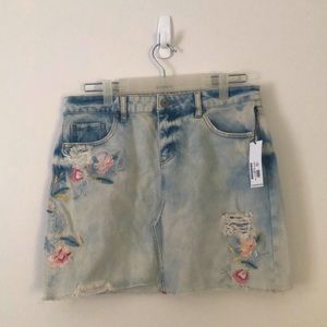 Jean Skirt with tags still on